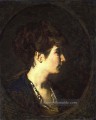 Porträt einer Dame figur Maler Thomas Couture